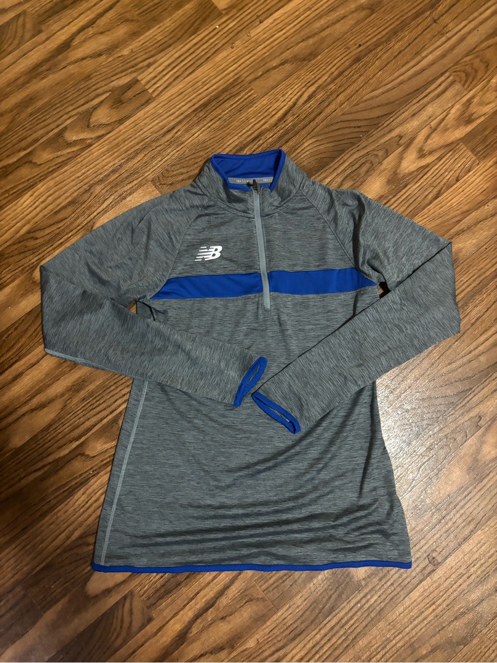 New Balance Dry * Womans Athletic Fit 1/4 Zip Training Shirt Long Sleeve * M